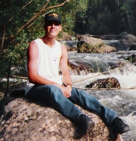Matthew fishing in Colorado